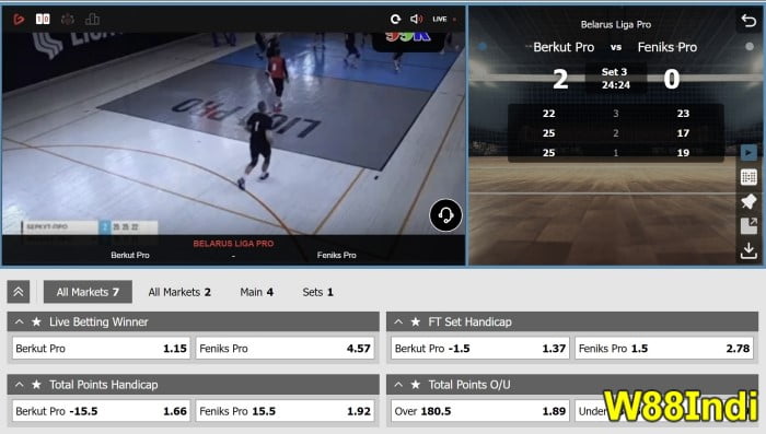 วอลเลย์บอลเดิมพันโดยผู้เชี่ยวชาญที่จะได้รับออนไลน์